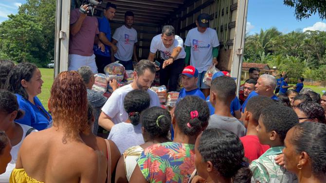 Leonardo Sá participa do movimento 