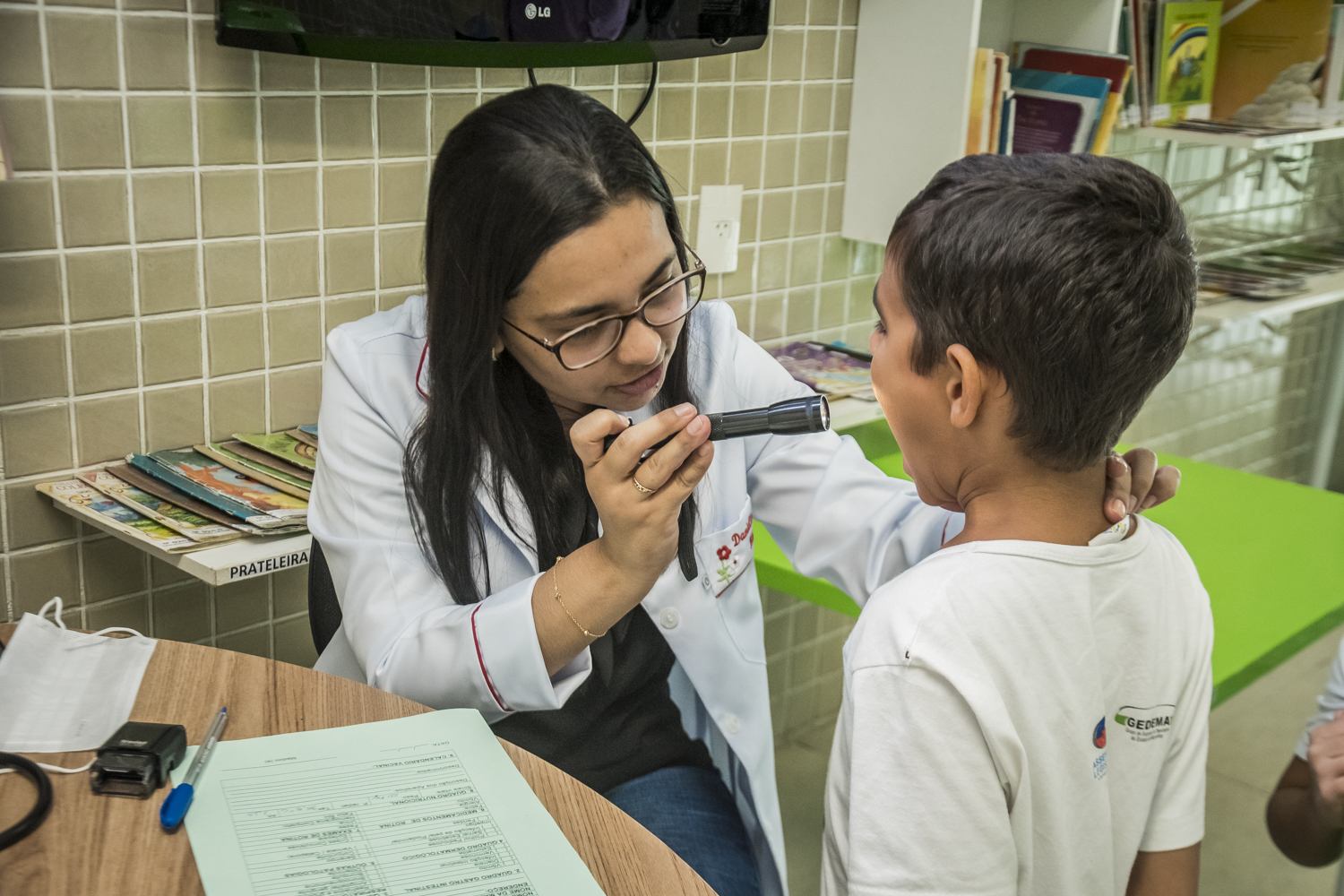 Creche-Escola Sementinha realiza exame biométrico em alunos do 1º ao 4º ano