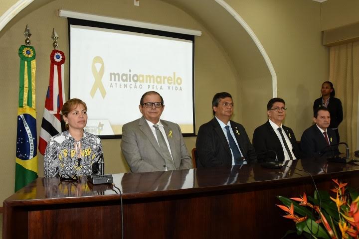 Assembleia participa do lançamento da campanha Maio Amarelo em prol da segurança no trânsito