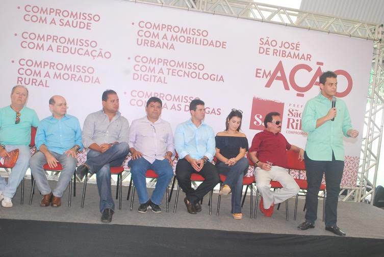 Glalbert Cutrim participa do lançamento do São José de Ribamar em Ação 