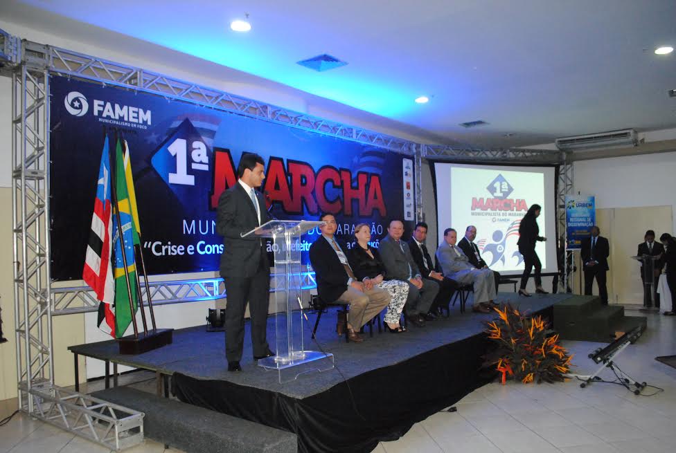 Deputado Glalbert Cutrim participa da I Marcha Municipalista do Maranhão