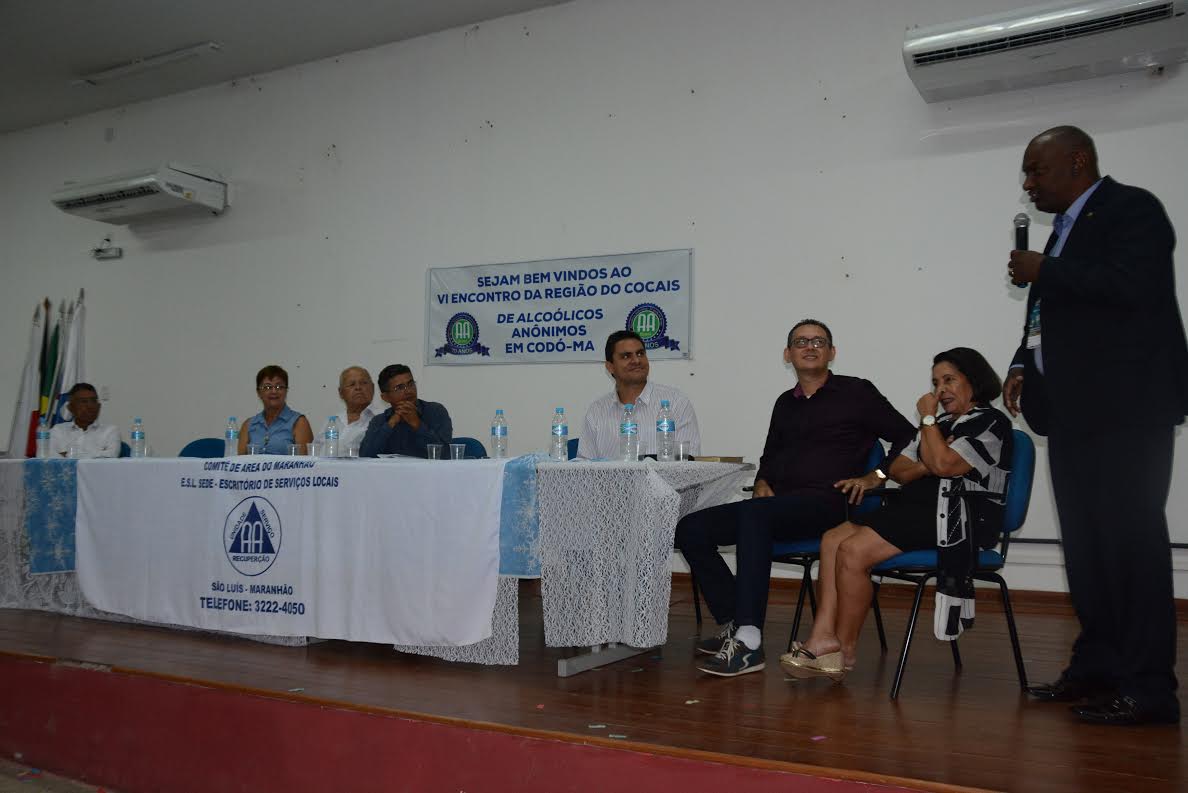 Cabo Campos destaca a importância dos Alcoólicos Anônimos no VI Encontro da Região dos Cocais 