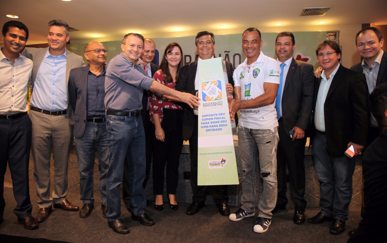 Rafael Leitoa representa Assembleia Legislativa no lançamento do Programa Maranhão Solidário