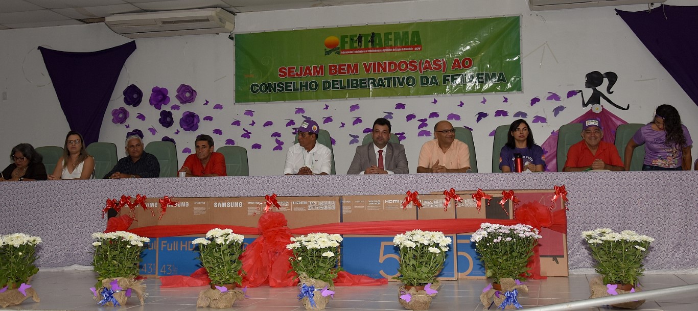 Adelmo Soares participa da abertura do Conselho Deliberativo da Fetaema