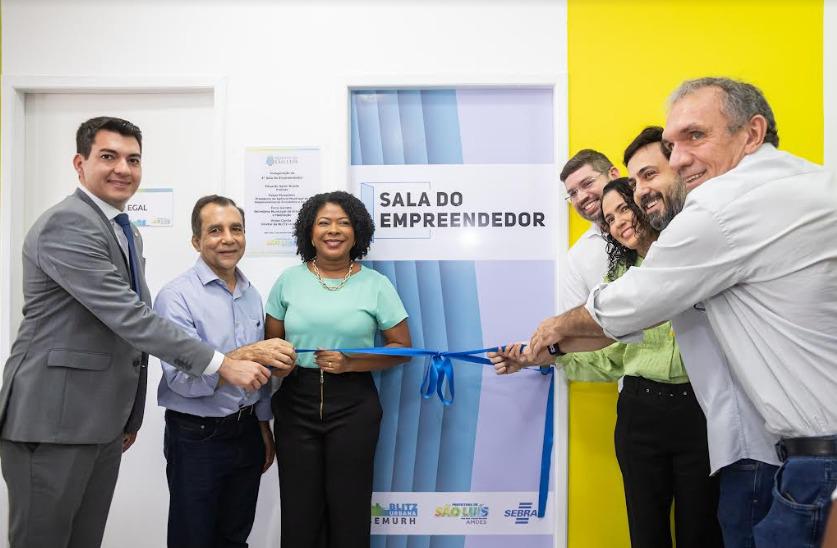  Fernando Braide incentiva empreendedorismo em inauguração da 4ª Sala do Empreendedor de São Luís
