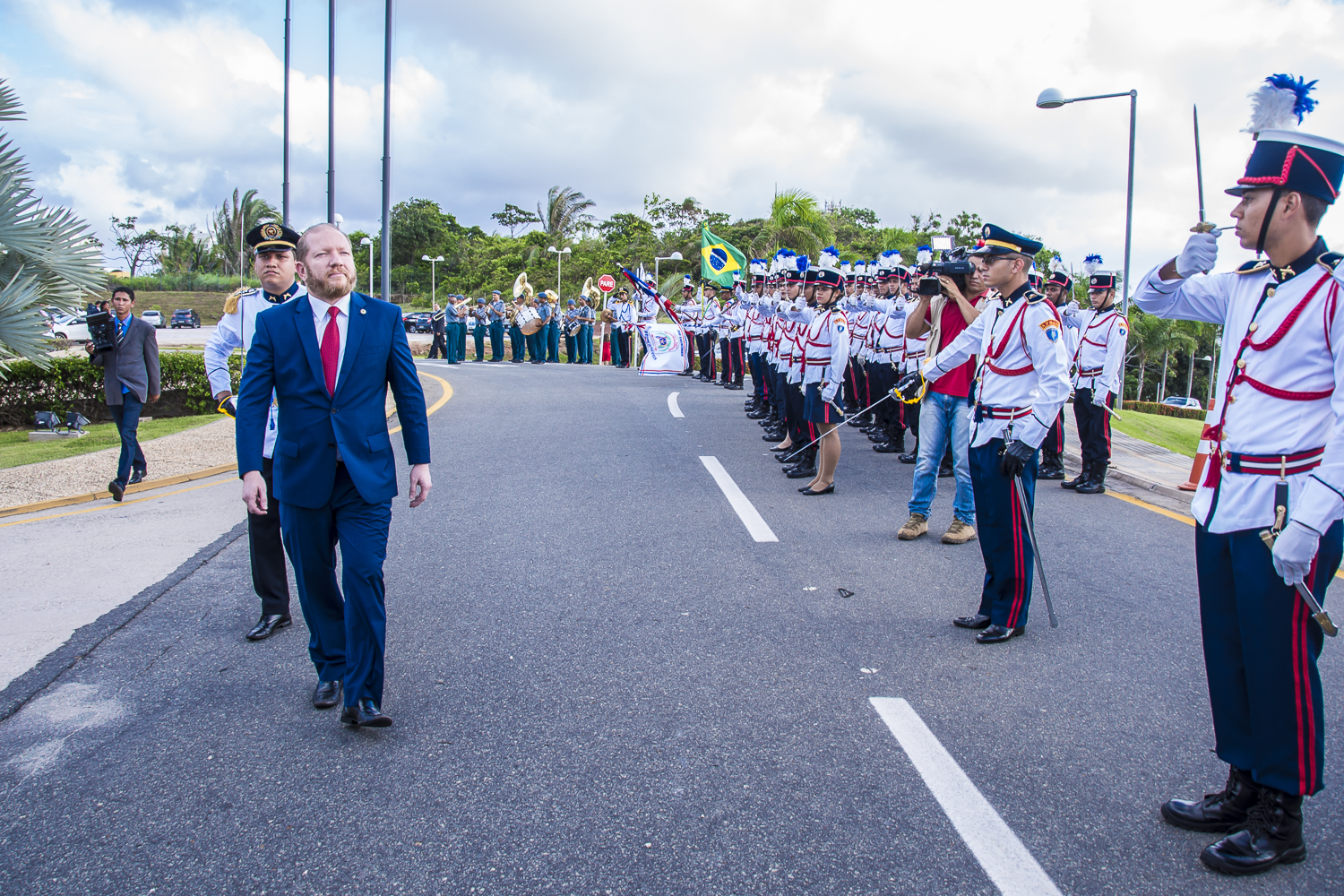 Cerimônia Militar marca início dos trabalhos na Assembleia Legislativa do Maranhão