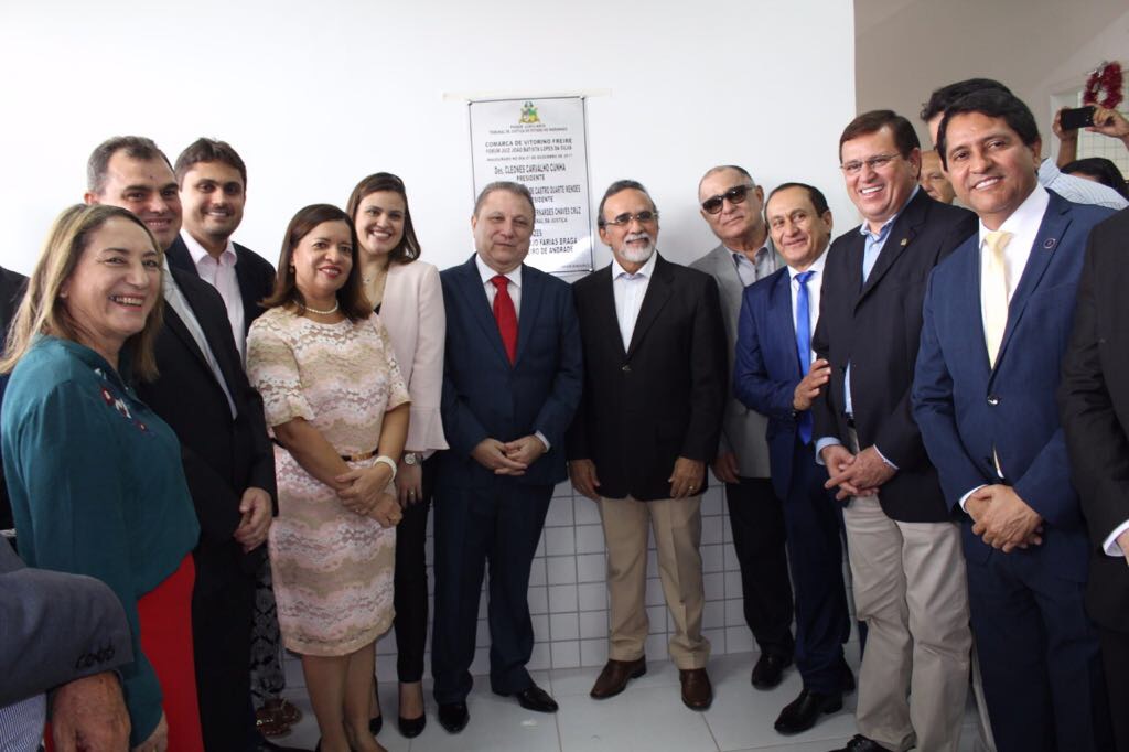 Stenio Rezende inaugura novo fórum do município de Vitorino Freire