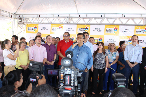 Rafael Leitoa participa de inauguração de rodovia em Matões