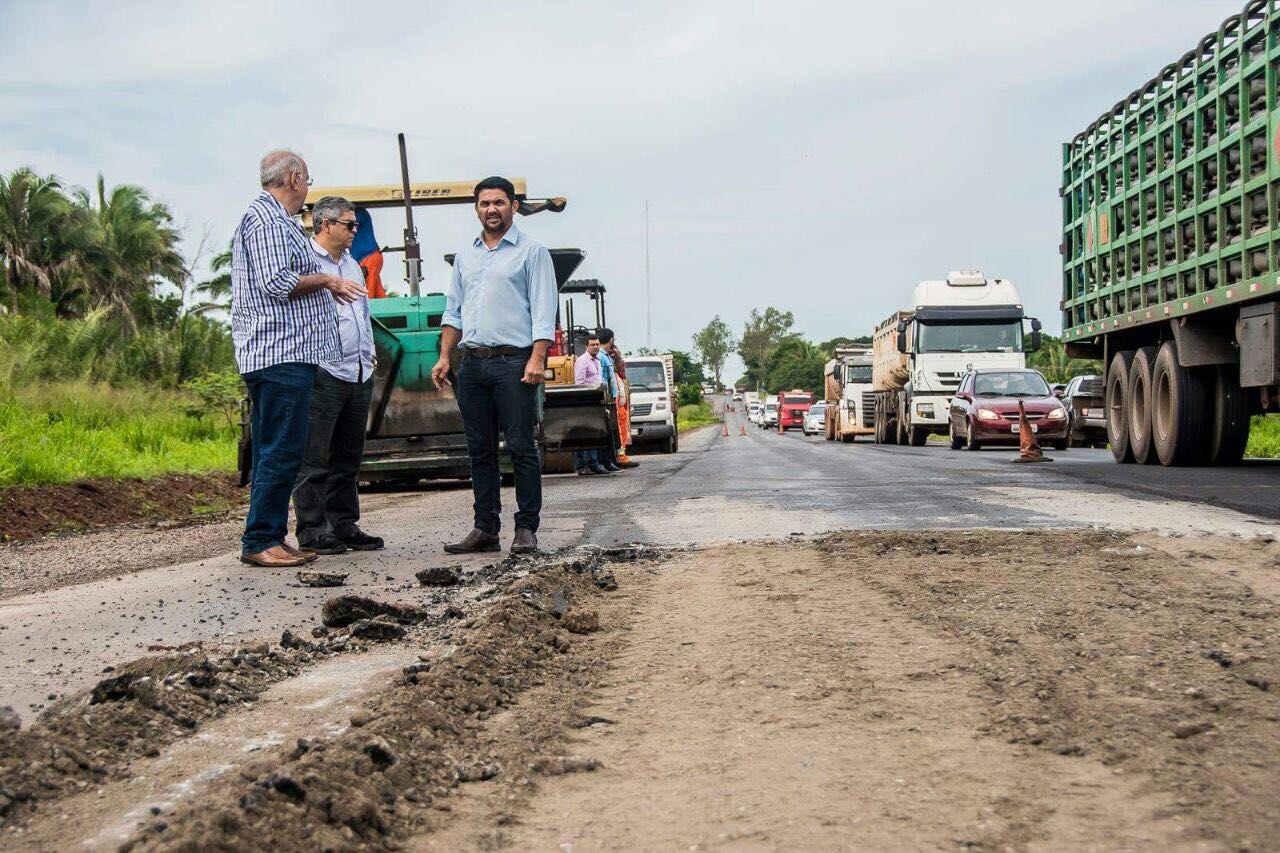 Após insistência do deputado Wellington, Dnit realiza obras nos trechos da BR-135 