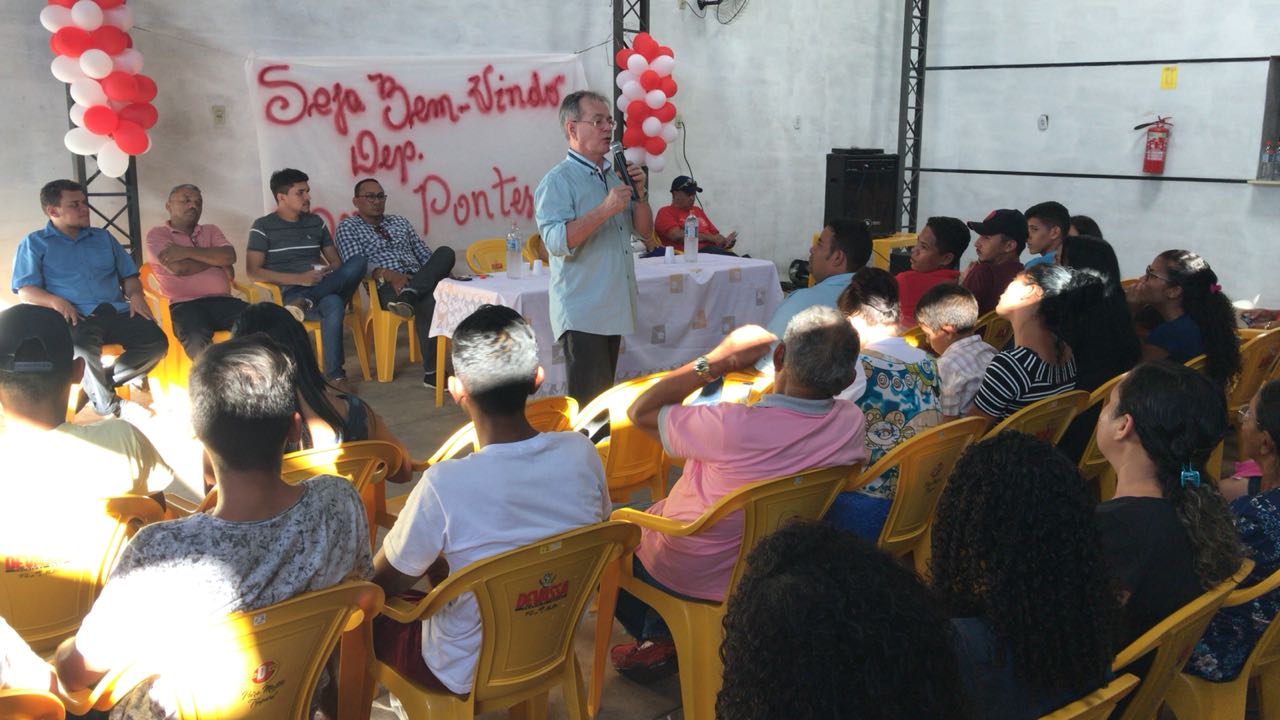 Deputado Levi Pontes cumpre agenda em Caxias