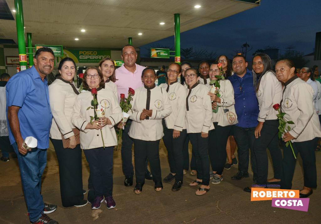 Deputado Roberto Costa participa da Festa de Santa Teresinha em Bacabal