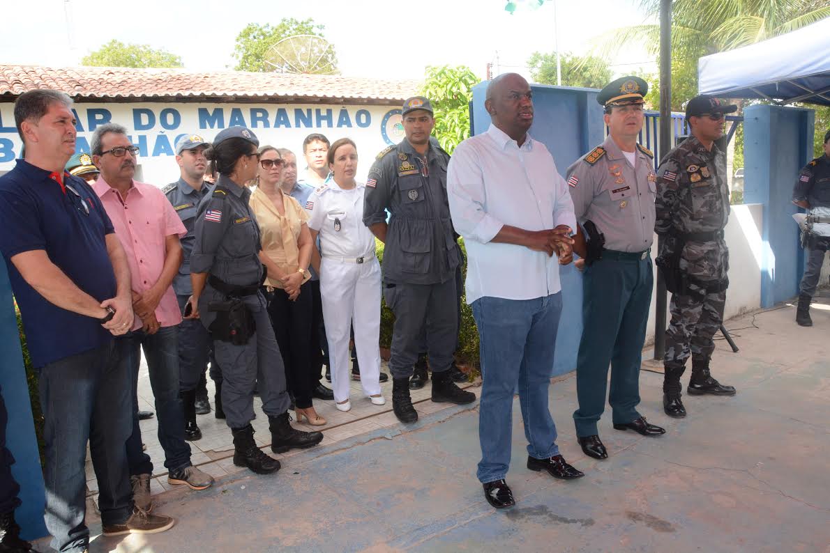 Cabo Campos prestigia solenidade em homenagem a policiais militares de Chapadinha