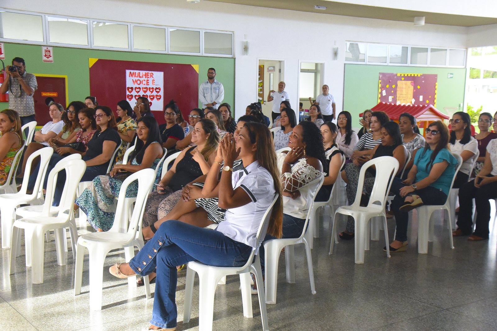 Creche-Escola Sementinha oferece café da manhã pelo Dia Internacional da Mulher
