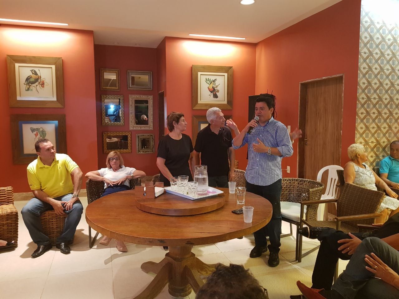 Rigo Teles se reúne com empresários e comerciantes de Barra do Corda