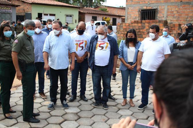 Adelmo Soares prestigia aniversário de Itapecuru-Mirim e vistoria obras   