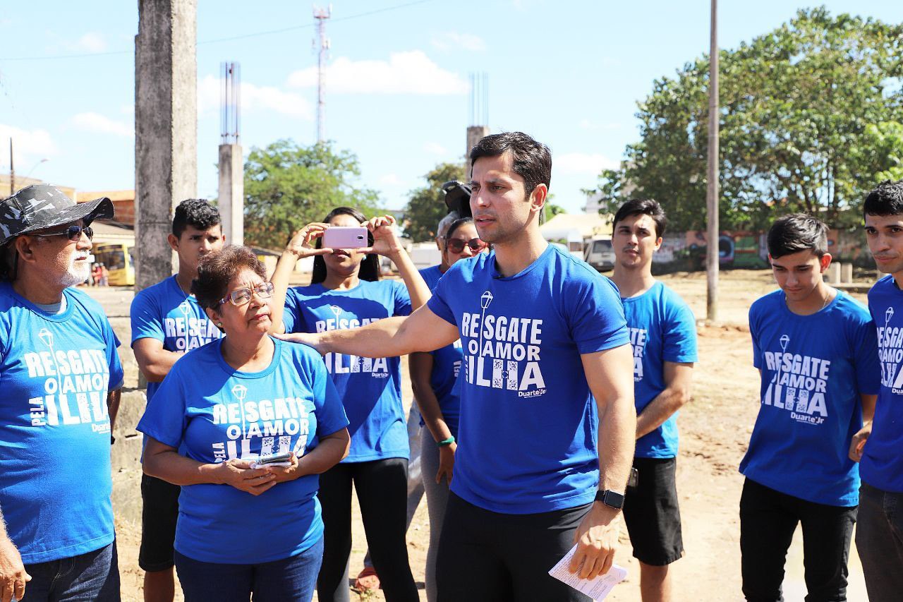 Duarte Jr. vistoria limpeza de áreas críticas na Cidade Operária