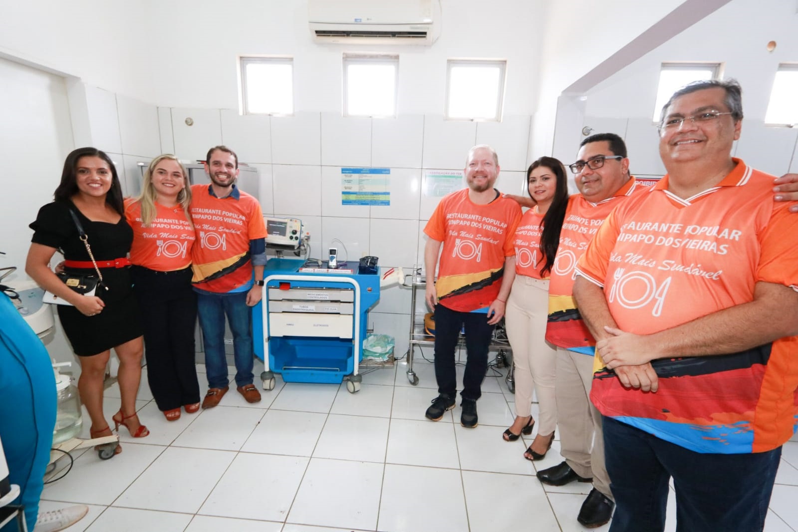 Entrega da Sala de Estabilização criada no Hospital Municipal Maria Vieira Oliveira, em Jenipapo dos Vieiras 
