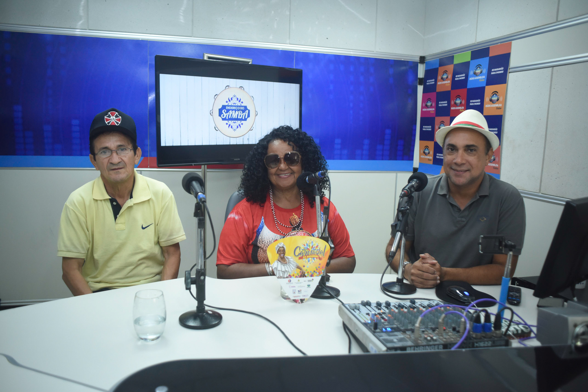 Compositora do Salgueiro, cantora Ieda Maranhão é entrevistada na Rádio Assembleia online