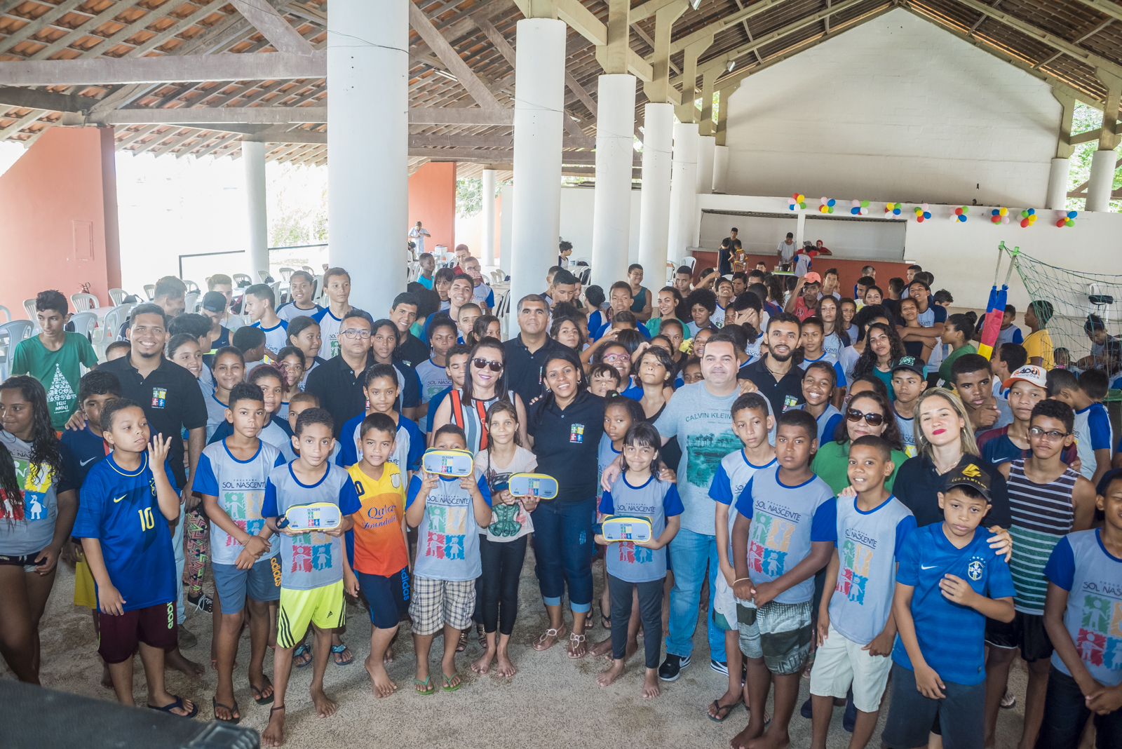 Alunos do Sol Nascente participam de programação em homenagem ao Dia das Crianças