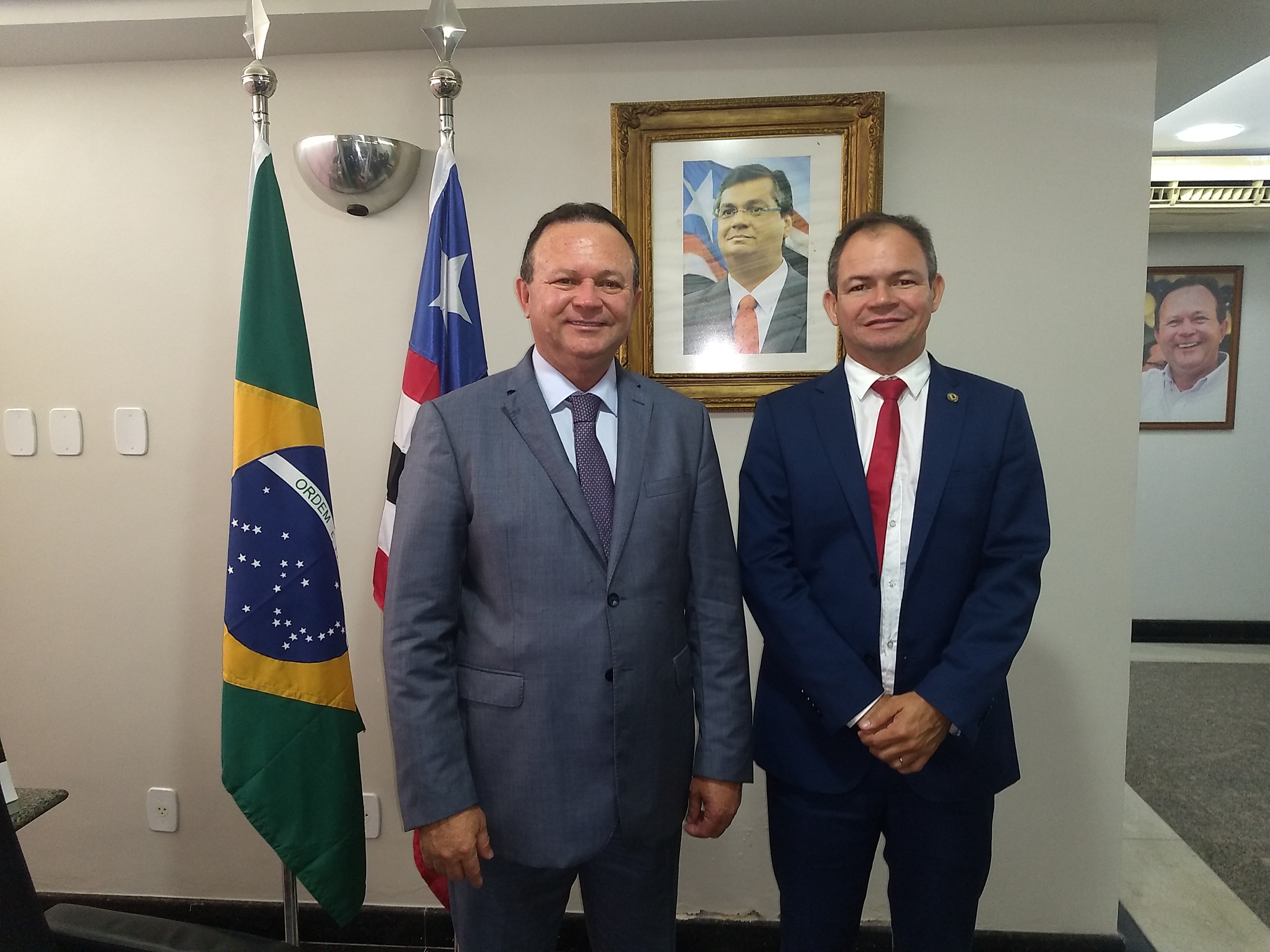 Em reunião, Rafael Leitoa e Carlos Brandão discutem políticas para o Maranhão