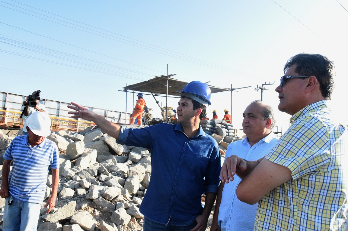 Comissão de Obras e Serviços Públicos vistoria obra de recuperação da Barragem do Bacanga