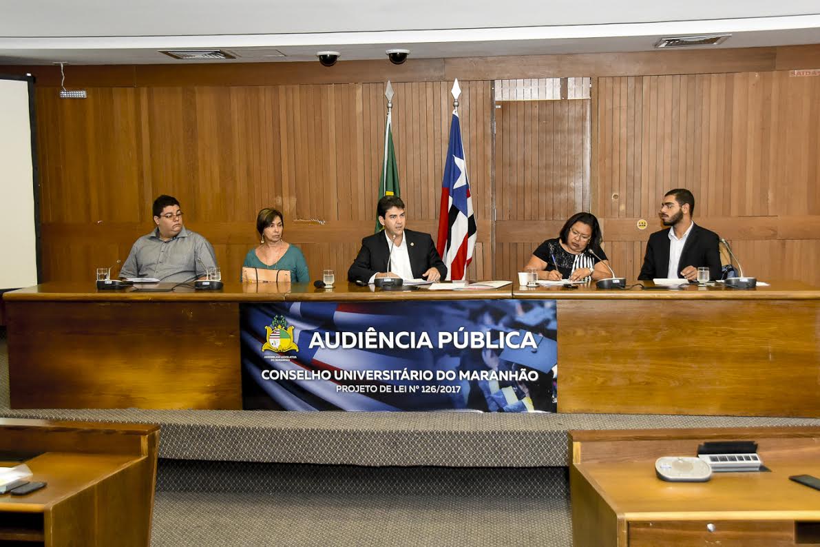 Projeto de Lei que cria o Conselho Universitário do Maranhão é debatido em audiência pública