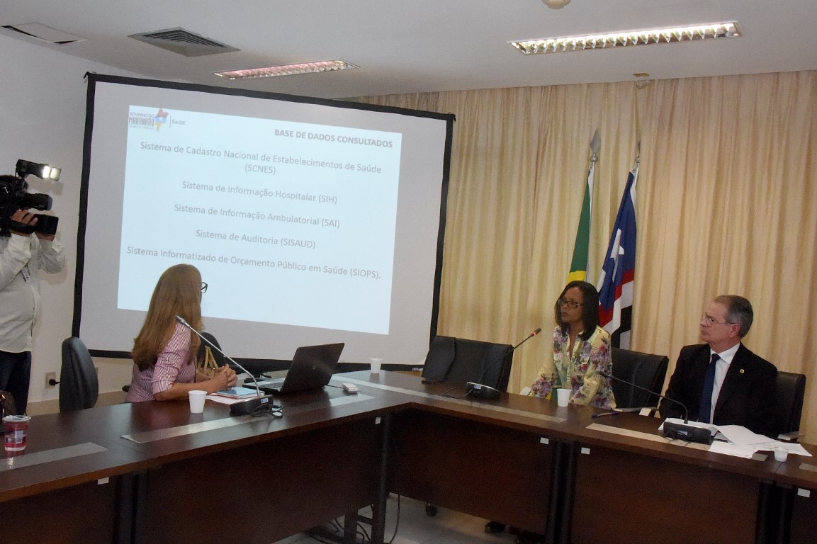 Levi Pontes recebe Relatório de Execução Orçamentária da Secretaria de Saúde