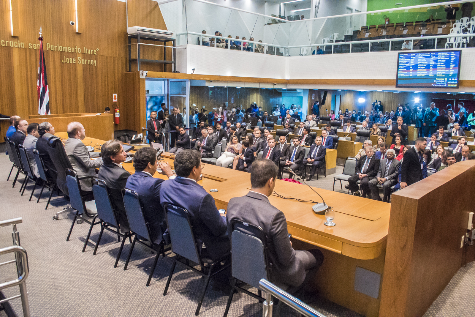 Autoridades prestigiam Sessão Solene de abertura dos trabalhos da nova legislatura