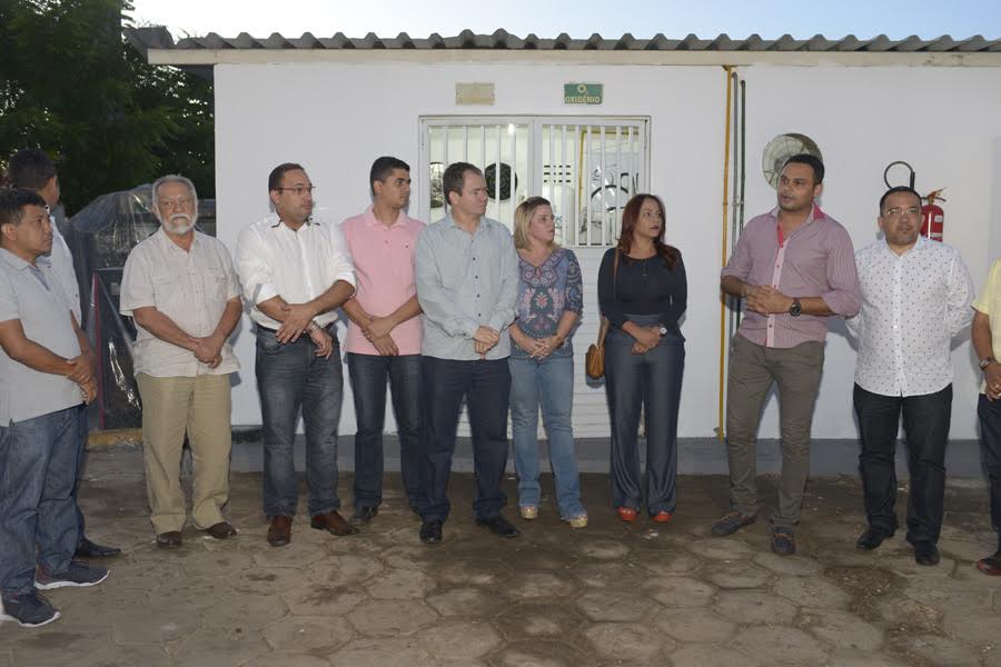 Rafael Leitoa comemora chegada da Usina de Oxigênio com Sistema de Telemetria para UPA de Timon