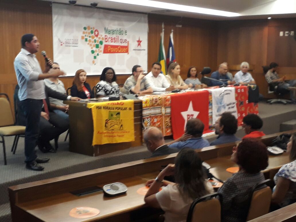 Zé Inácio participa do lançamento da plataforma ‘O Maranhão e Brasil que o Povo Quer’