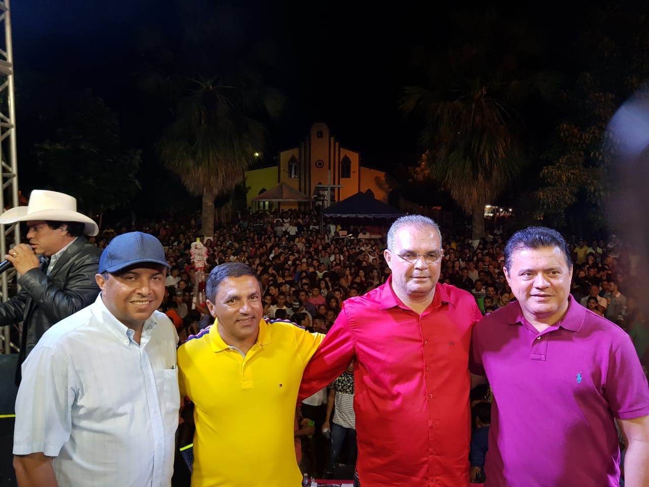 Rigo Teles prestigia festa de aniversário dos 80 anos de emancipação de Mirador