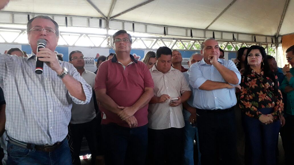 Levi Pontes e governador Flávio Dino prestigiam aniversário de São Benedito do Rio Preto e inauguram obras
