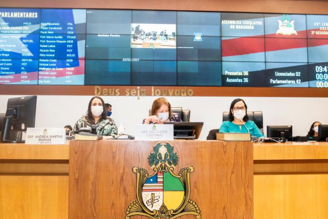 No Dia da Conquista do Voto Feminino no Brasil, sessão na Assembleia é conduzida por mulheres 