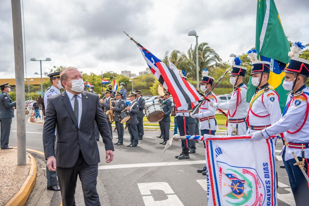 Cerimônia militar abre solenidade oficial que marca início dos trabalhos legislativos na Alema