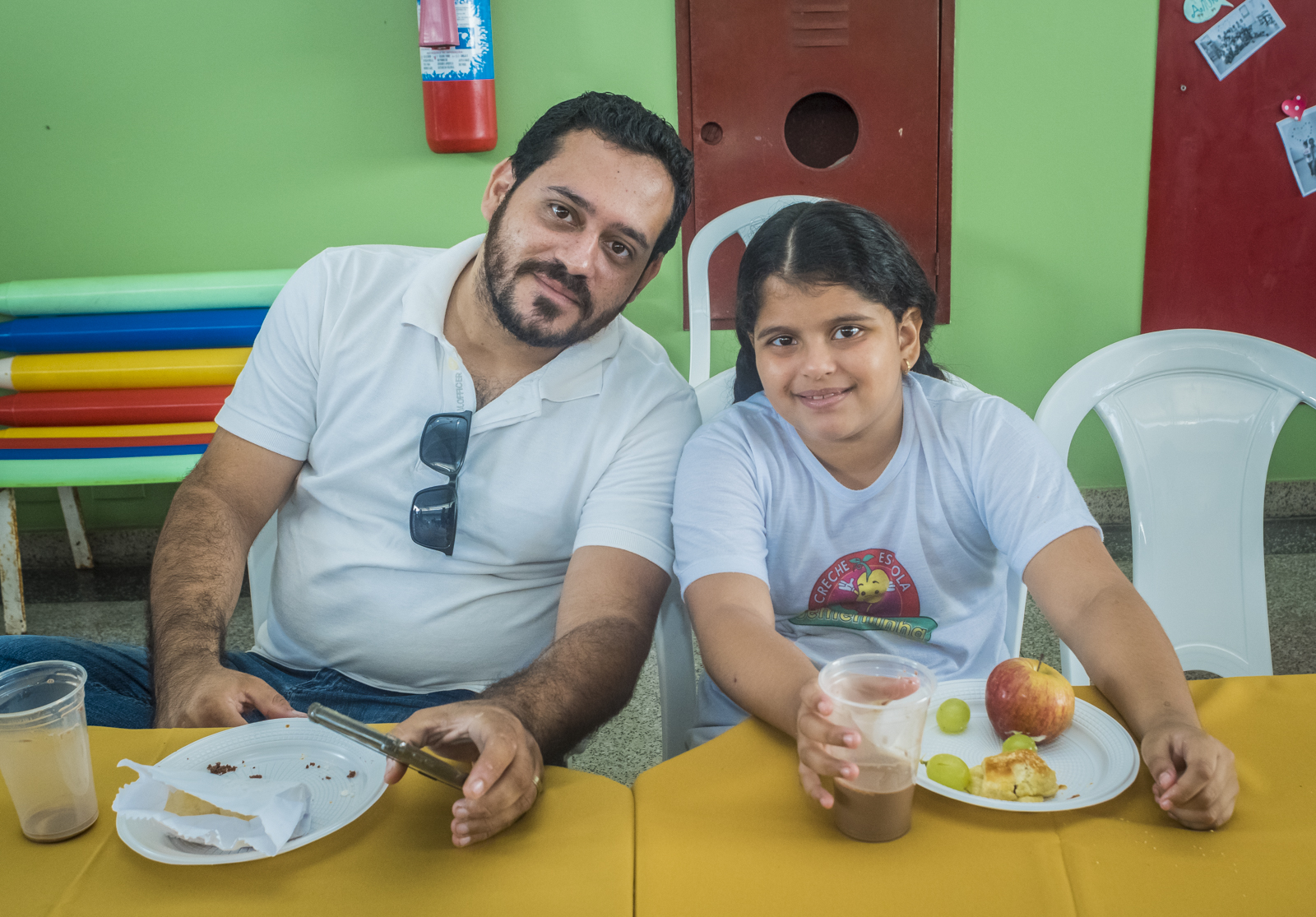 Creche-Escola Sementinha reúne pais e alunos em café da manhã especial