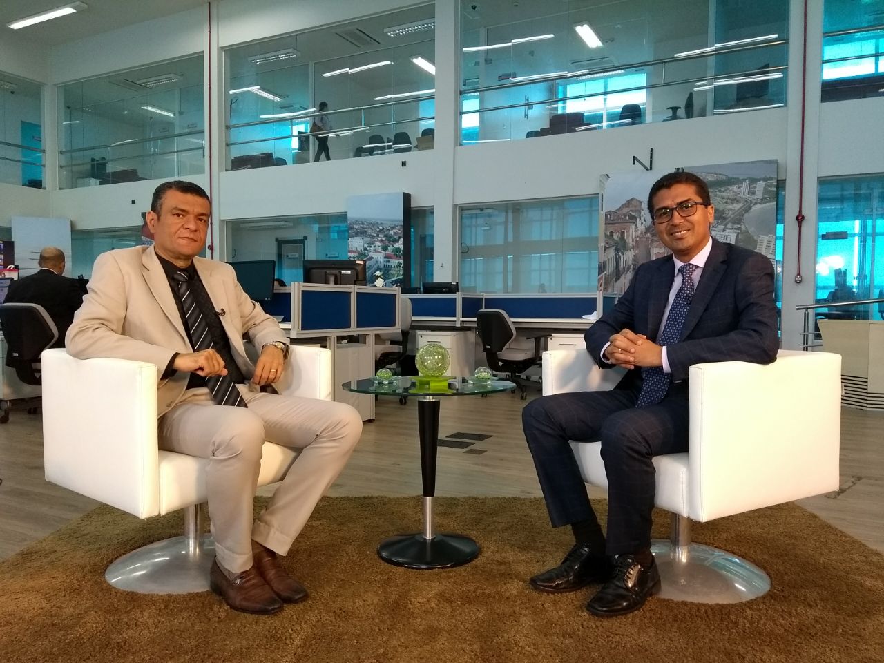 Sala de Entrevista recebe o deputado Professor Marco Aurélio 