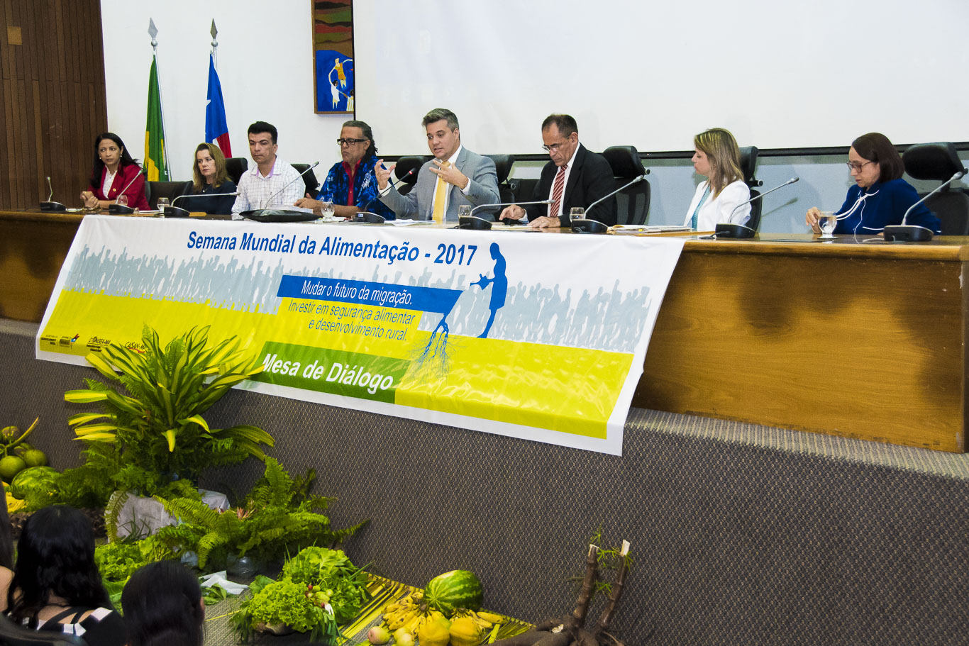 Francisca Primo representa a Assembleia na abertura da Semana Mundial da Alimentação