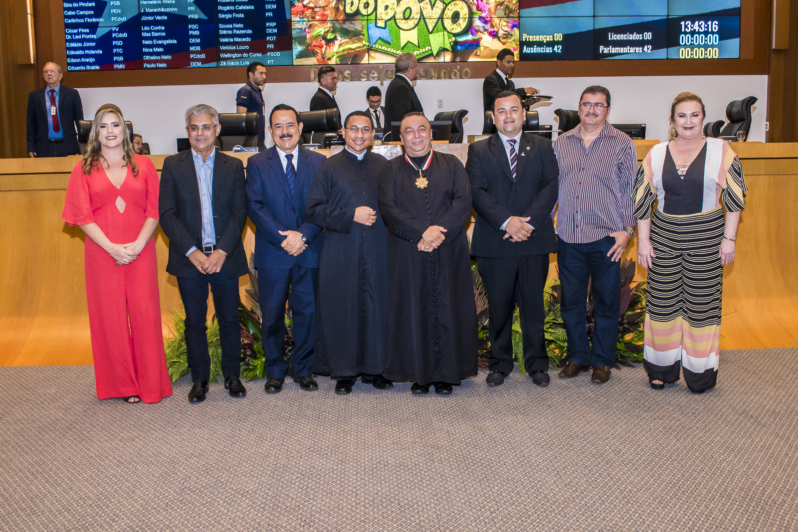 Assembleia Legislativa homenageia padre José Geraldo com Medalha Manuel Beckman