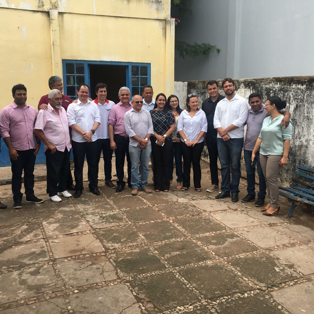 Rafael Leitoa acompanha visita de secretários estaduais à Coelho Neto