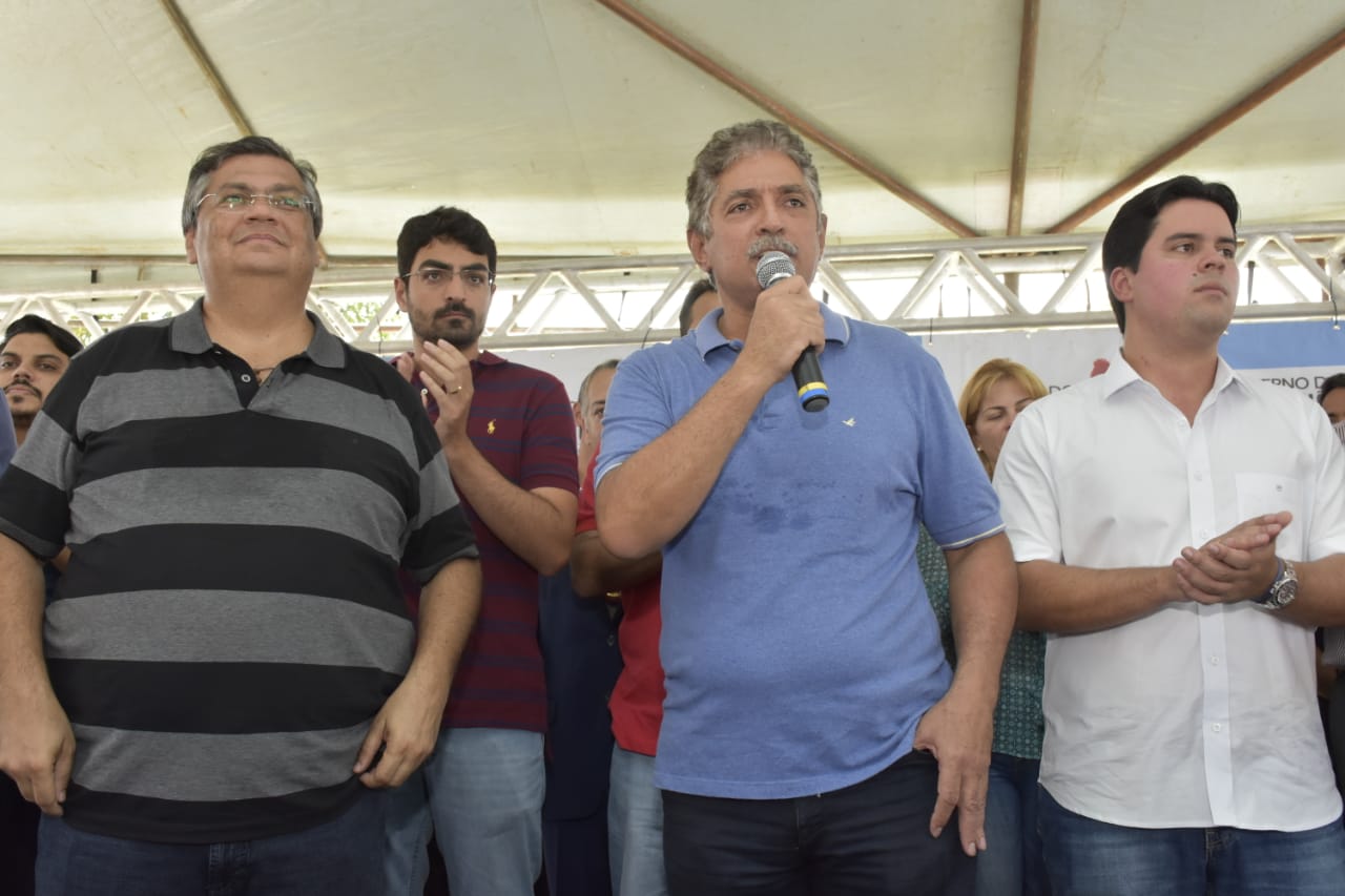 Carlinhos Florêncio participa de inaugurações com o governador Flavio Dino em Bacabal