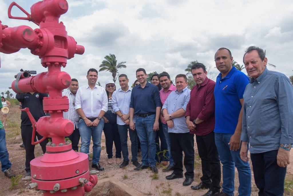 Comissão de Assuntos Econômicos realiza visita técnica a poço de exploração de gás natural em Bacabal 