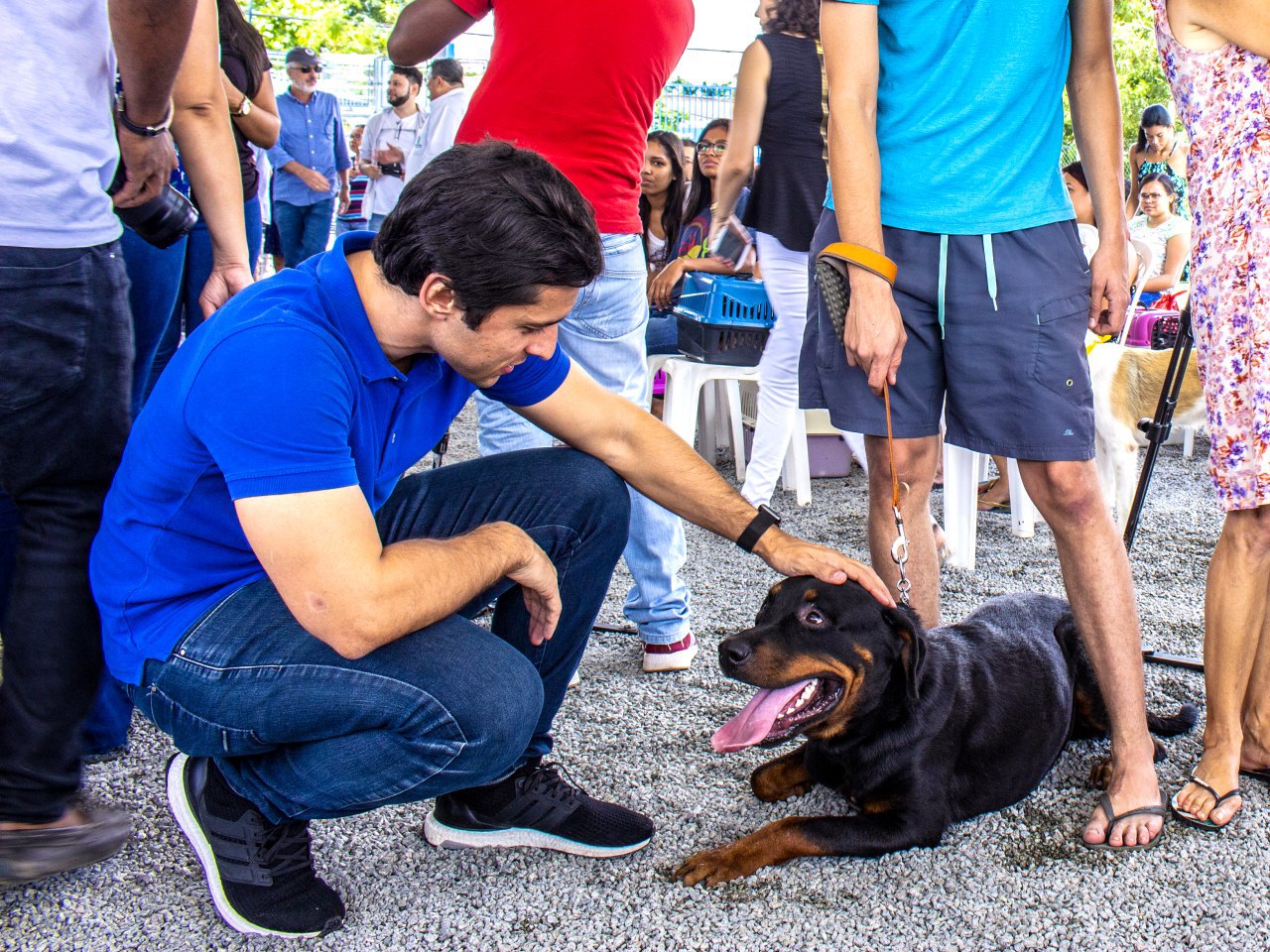 Duarte Jr participa da primeira ação do Castramóvel em São Luís