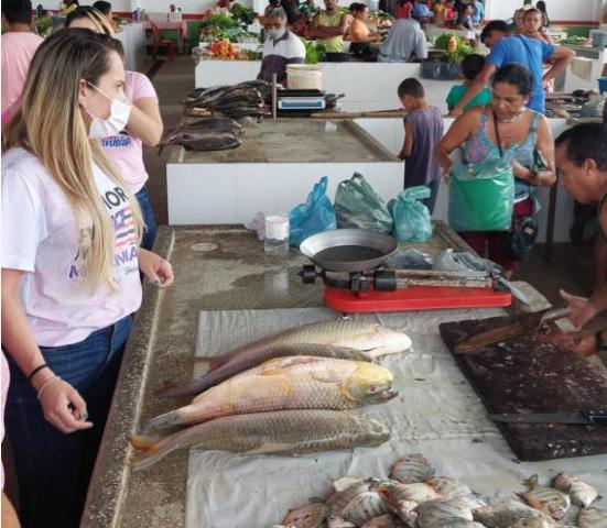 Thaiza anuncia emendas para ampliar cobertura da Feira Municipal de Pinheiro