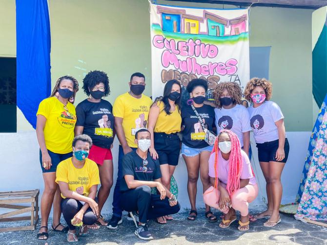 Ana do Gás prestigia ação social no bairro Coroadinho 