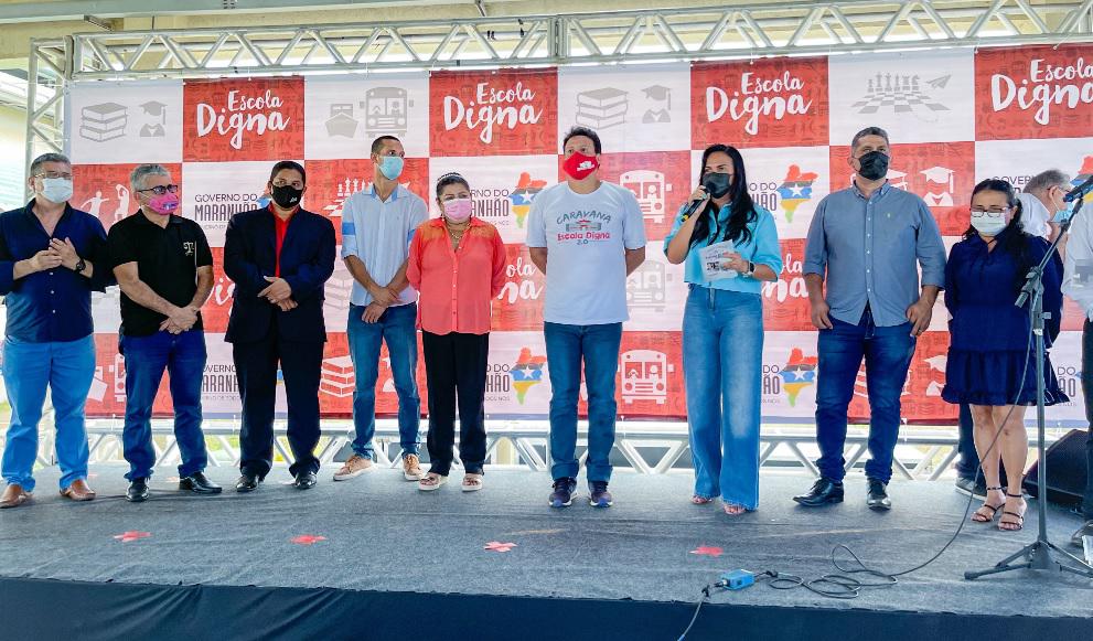 Ana do Gás participa da Caravana Escola Digna no município de Itapecuru Mirim