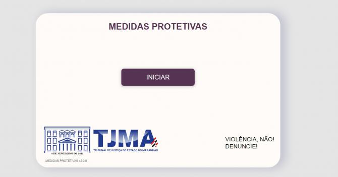 Mulheres podem solicitar medidas protetivas no site do TJMA