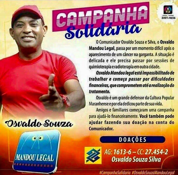 Wellington se solidariza com o comunicador Osvaldo Silva do programa 