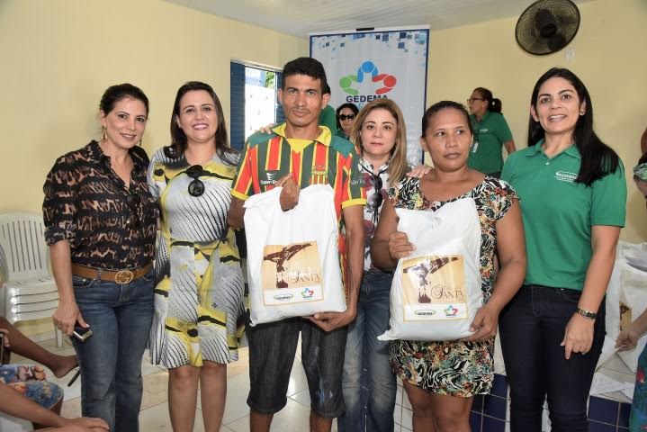 Gedema Solidário prossegue com a entrega de cestas básicas para a Igreja Evangélica Maranata