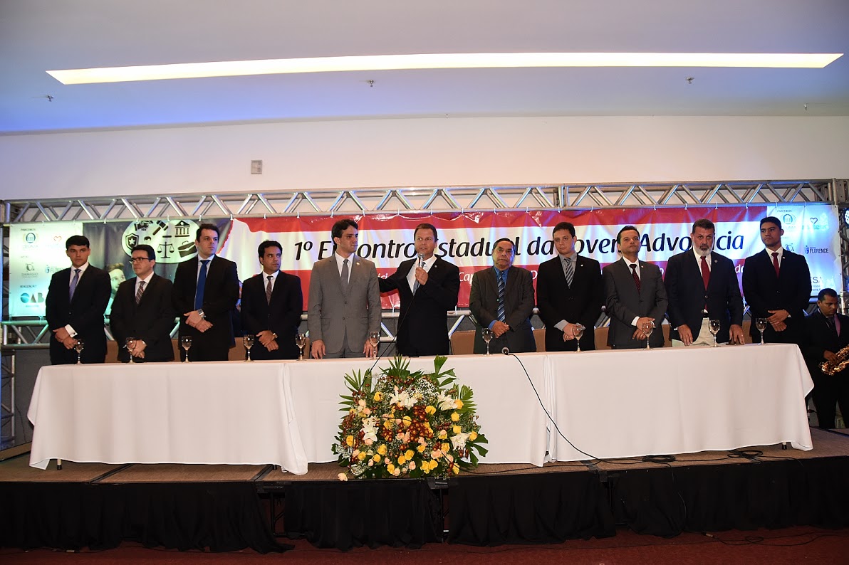 Edilázio representa a Assembleia na solenidade de abertura do I Encontro Estadual da Jovem Advocacia