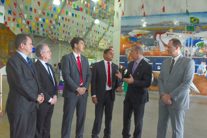 Sérgio Frota acompanha Comissão de Obras em visita ao aeroporto de São Luís